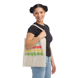 Incense, Shea Butter, and Reggae Canvas Tote Bag