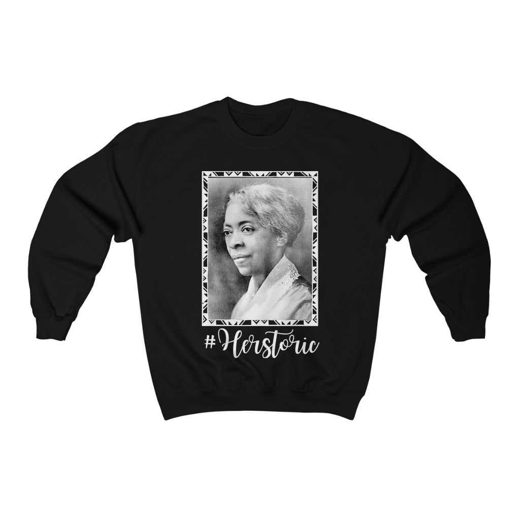 Lucy Addison #Herstoric Crewneck Sweatshirt