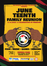 Load image into Gallery viewer, Juneteenth 2022 Family Reunion T-Shirt
